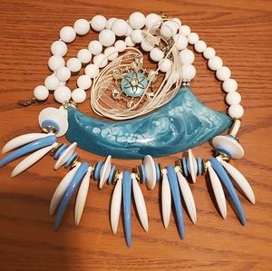 Vintage Jewelry Lot Statement Pieces